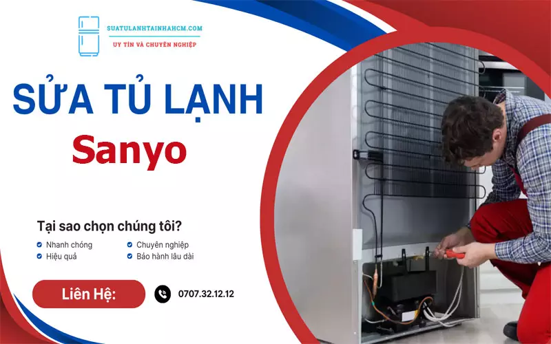Sửa tủ lạnh Sanyo