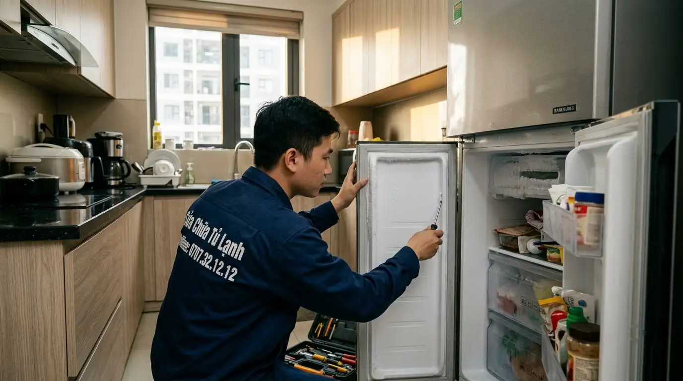 bảng giá chi tiết dịch vụ thay ron tủ lạnh tại nhà TPHCM