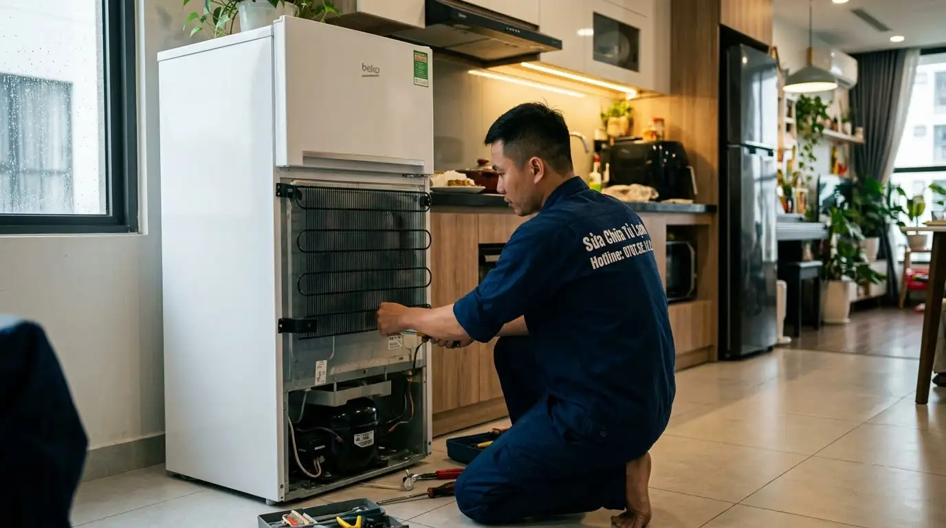 Sửa tủ lạnh Beko tại nhà thợ chuyên nghiệp