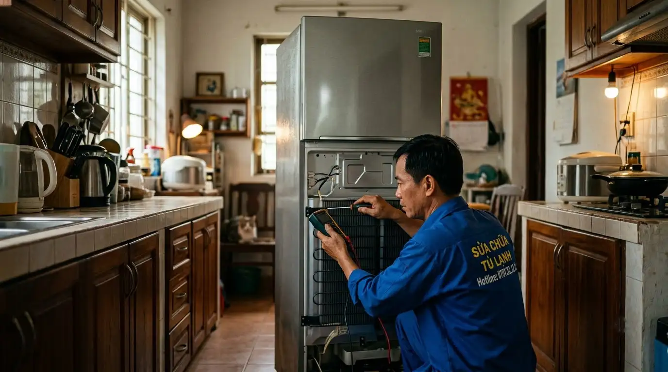 Sửa tủ lạnh Cần Giờ uy tín giá rẻ