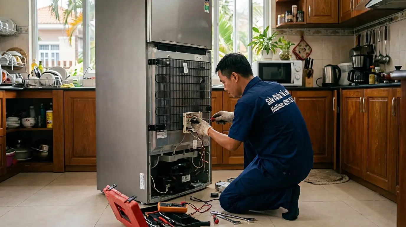 Dịch vụ sửa tủ lạnh Cần Giờ chuyên nghiệp tận nhà