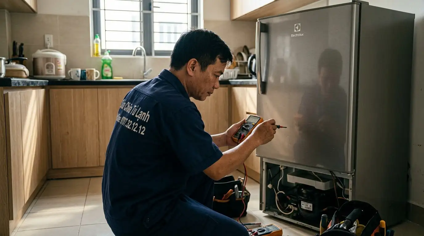 Sửa tủ lạnh Electrolux chuyên nghiệp uy tín tại TPHCM