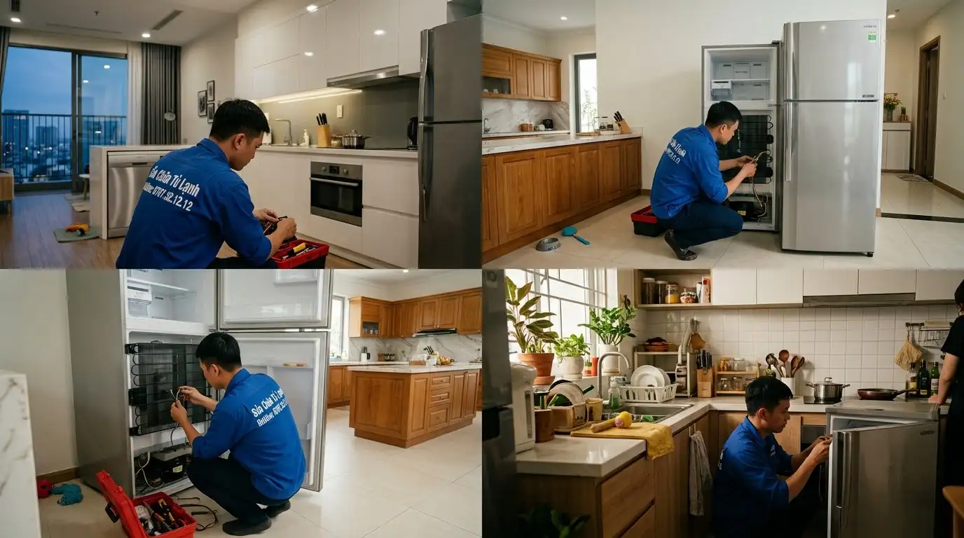 Bảng giá sửa tủ lạnh Hitachi tại nhà TPHCM