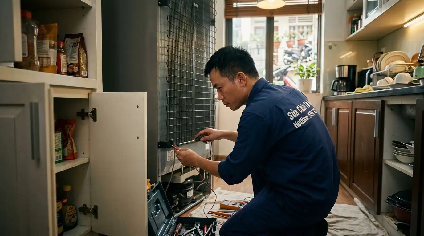 Sửa tủ lạnh Hitachi Side By Side chuyên sâu uy tín tại nhà