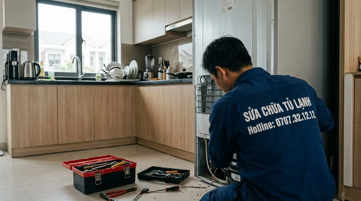 Sửa tủ lạnh Hóc Môn tại nhà uy tín chuyên nghiệp