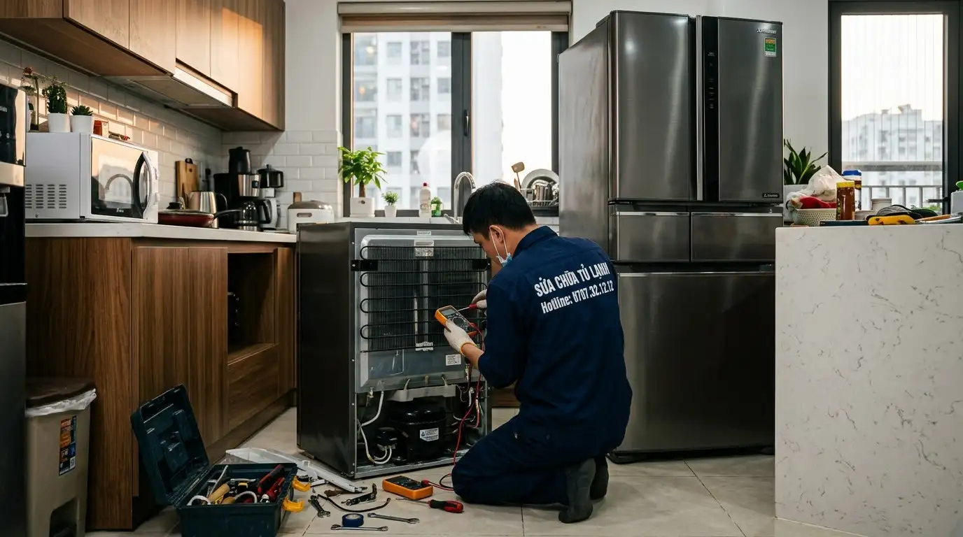 Bảng giá sửa tủ lạnh Mitsubishi chính hãng tại TPHCM
