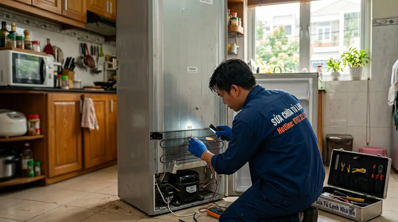 Sửa tủ lạnh Nhà Bè uy tín chuyên nghiệp