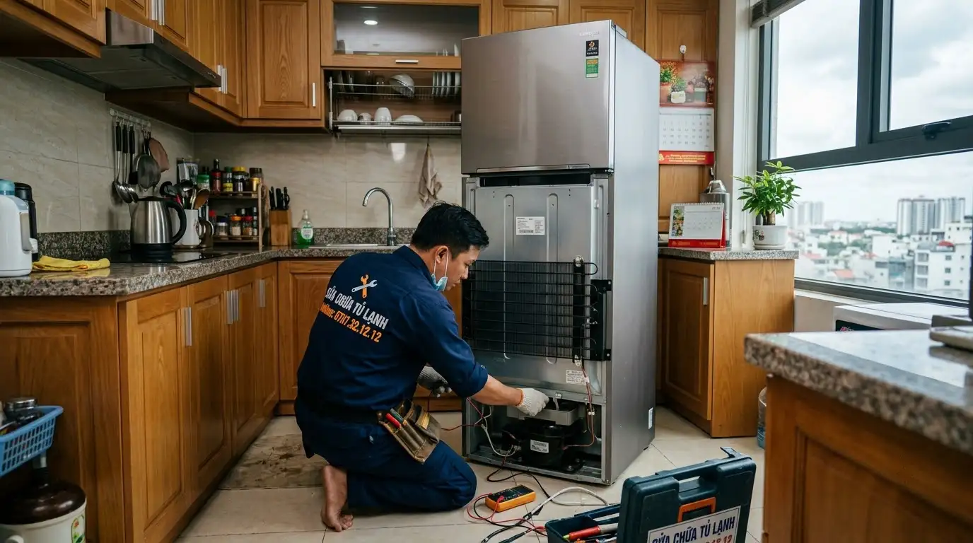 Sửa tủ lạnh phường An Hội Đông giá rẻ uy tín tận nơi