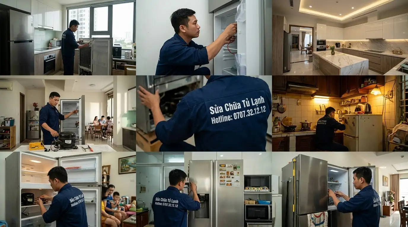 Dịch vụ sửa tủ lạnh uy tín phường An Hội Đông tận nơi