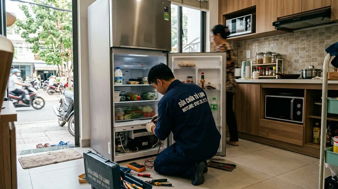 Sửa tủ lạnh phường An Khánh kiểm tra chuyên nghiệp tại nhà