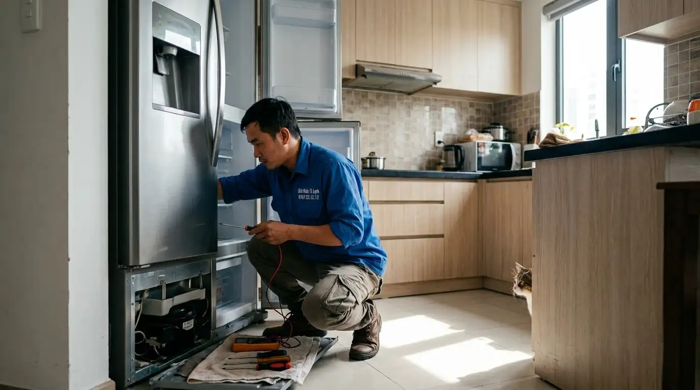 Dịch vụ sửa chữa tủ lạnh uy tín phường An Khánh