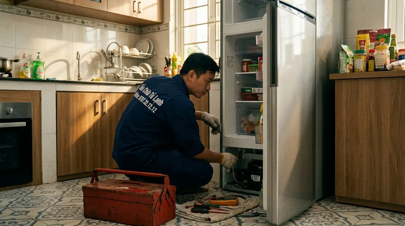 Thợ sửa tủ lạnh phường Bình Phú chuyên nghiệp