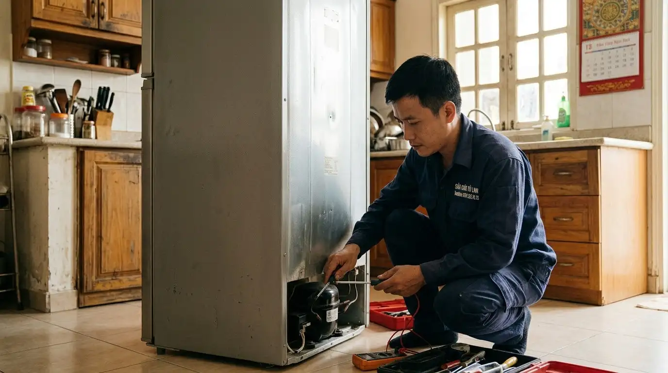 Sửa tủ lạnh phường Bình Trưng uy tín chuyên nghiệp
