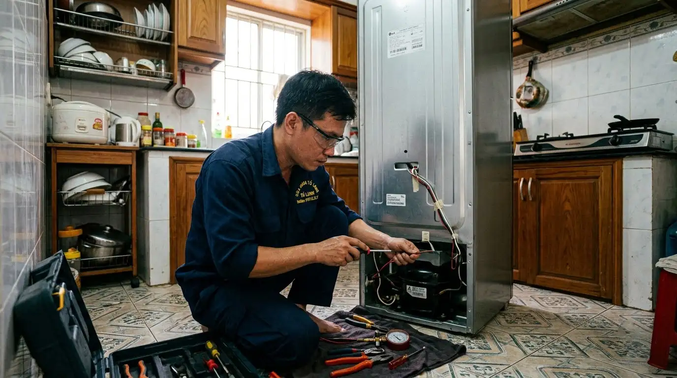 Sửa tủ lạnh phường Chánh Hưng giá rẻ báo giá rõ