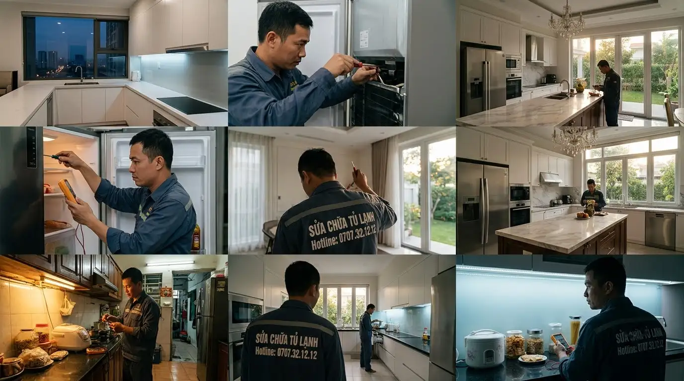 Sửa tủ lạnh phường Chợ Lớn kiểm tra thiết bị tận nơi