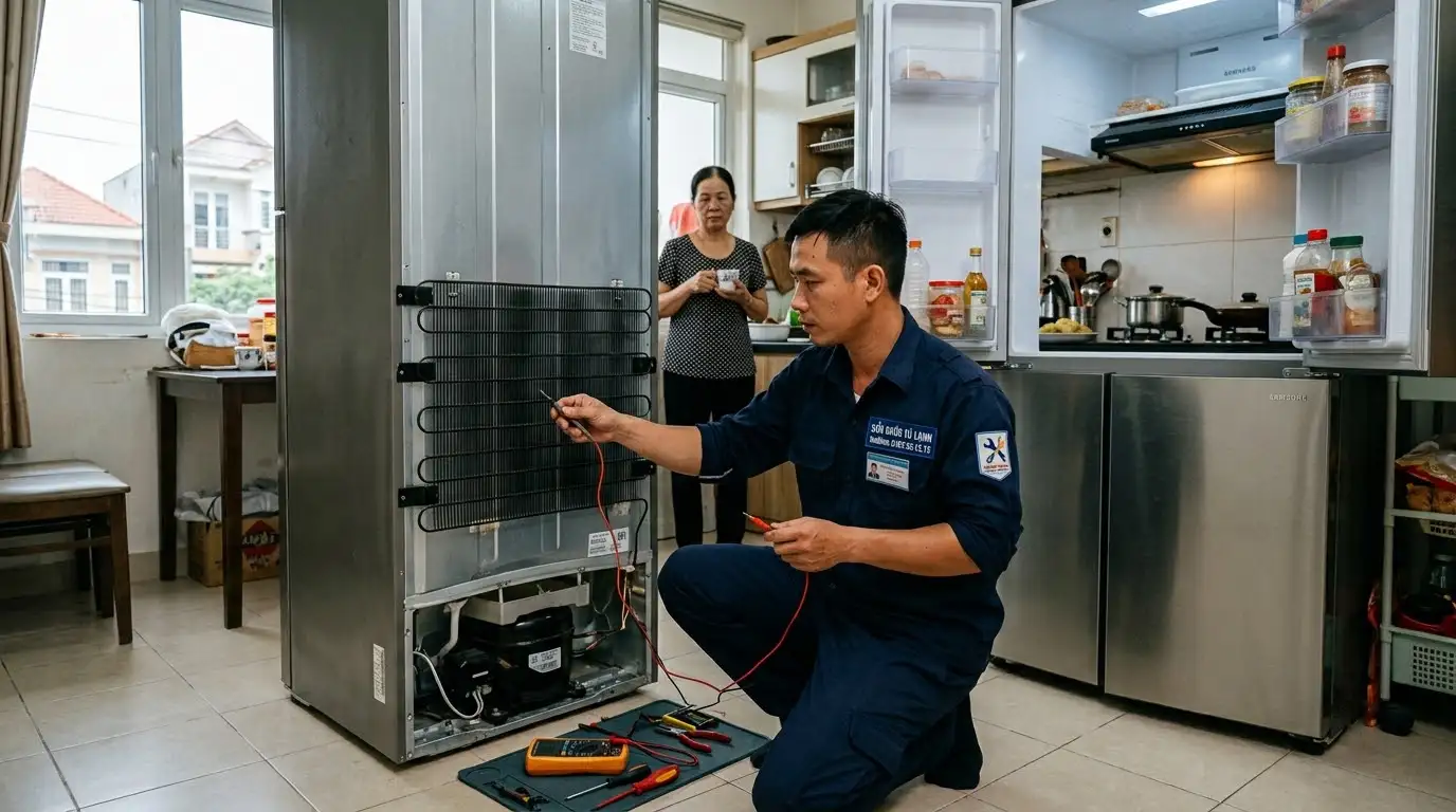 Dịch vụ sửa tủ lạnh phường Đức Nhuận