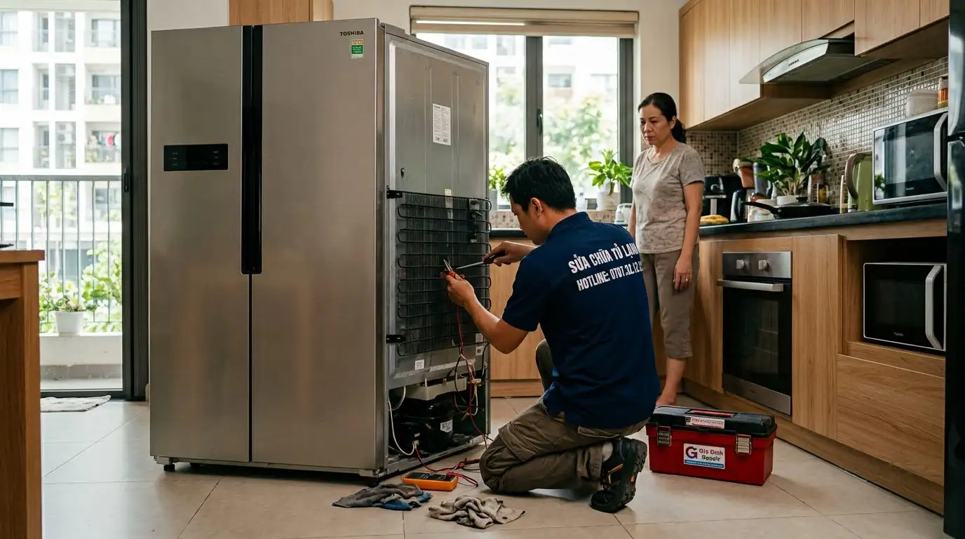 Sửa tủ lạnh phường Gia Định báo giá minh bạch