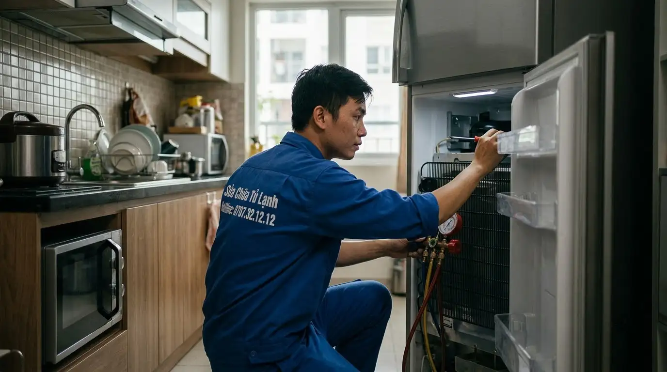 Sửa tủ lạnh phường Khánh Hội thợ giỏi giá rẻ