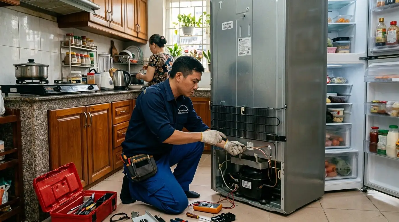 Sửa tủ lạnh phường Phú Định sửa chuyên nghiệp uy tín
