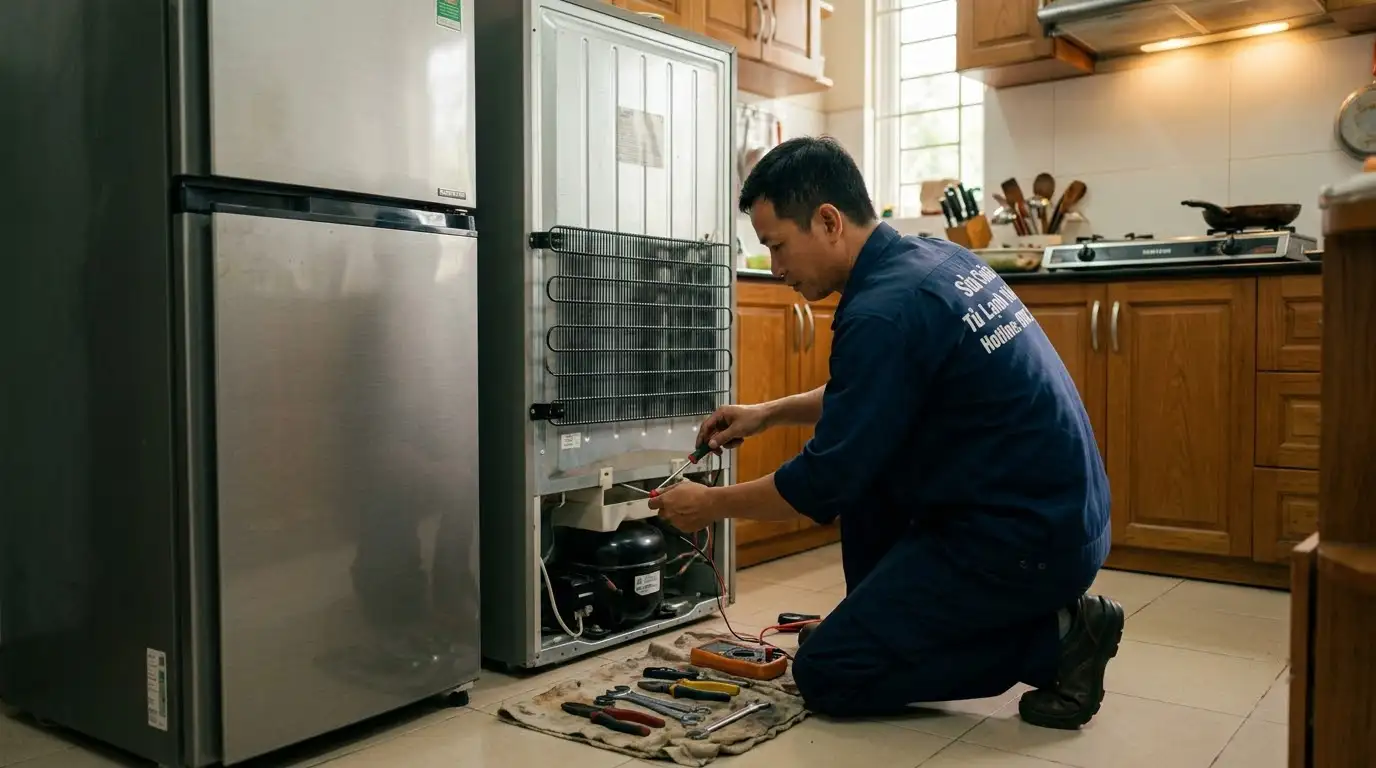 Sửa tủ lạnh phường Phú Thuận thợ tay nghề cao