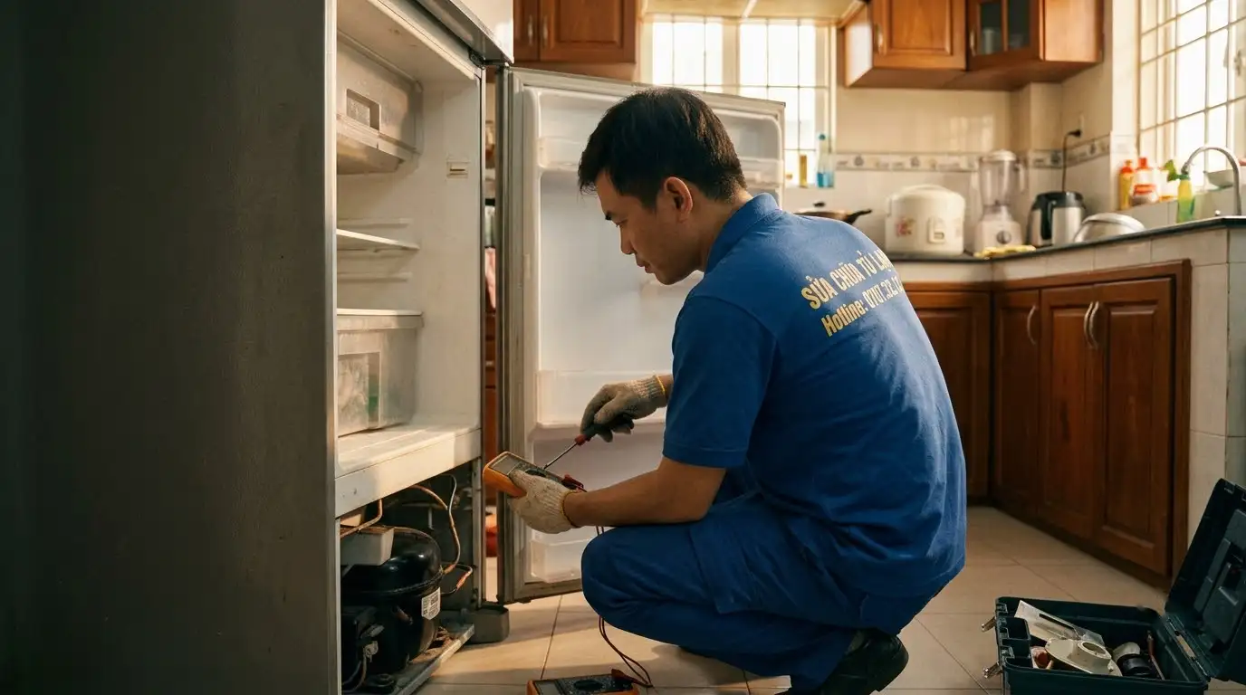 Sửa tủ lạnh phường Tam Bình chuyên nghiệp uy tín