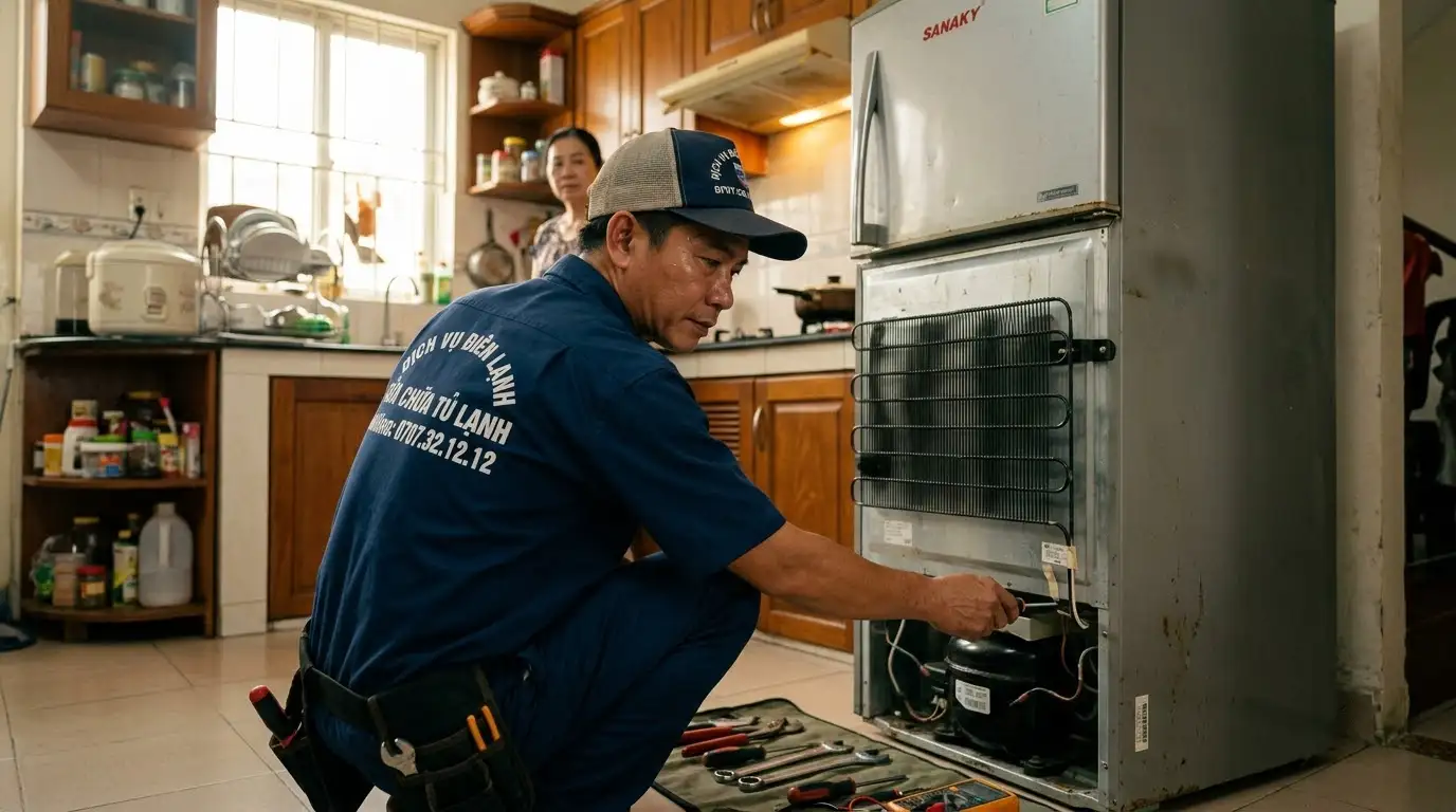 Địa chỉ sửa tủ lạnh phường Tam Bình phục vụ tận nhà
