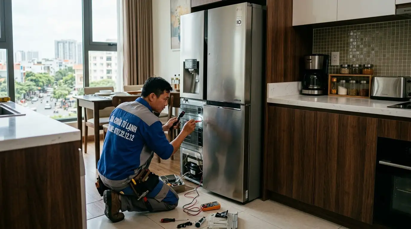 Dịch vụ sửa chữa tủ lạnh phường Tân Thuận uy tín