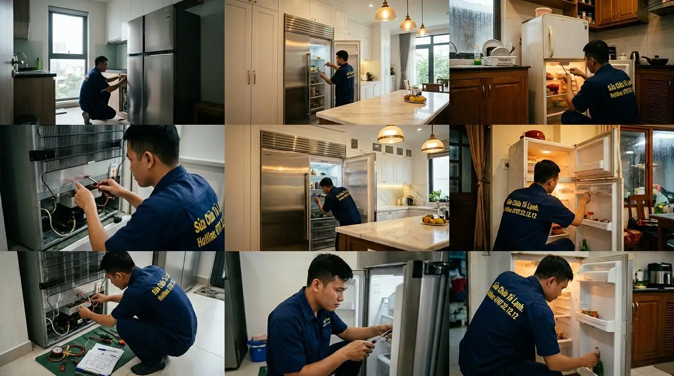 Dịch vụ sửa chữa tủ lạnh phường Vĩnh Hội chuyên nghiệp