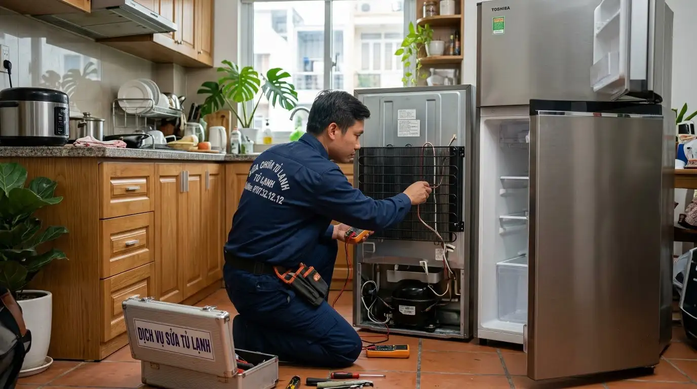 Sửa tủ lạnh phường Xóm Chiếu thợ tay nghề kiểm tra tận nơi