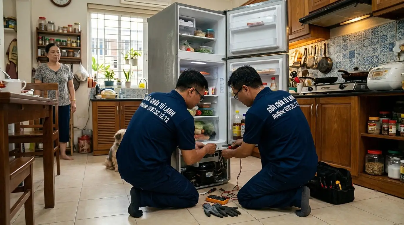 Sửa tủ lạnh phường Xuân Hòa báo giá công khai