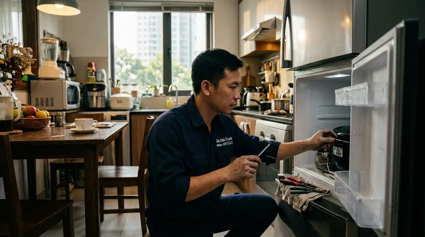 Sửa chữa tủ lạnh quận 12