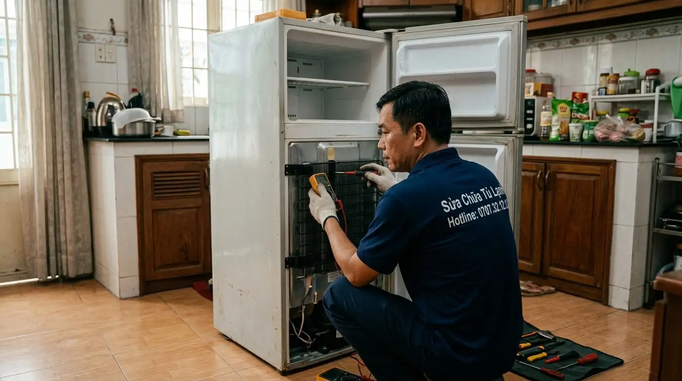 Sửa tủ lạnh quận 6 chuyên nghiệp giá rẻ tại nhà