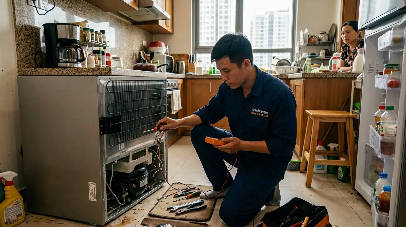 Sửa tủ lạnh quận 7 uy tín giá rẻ
