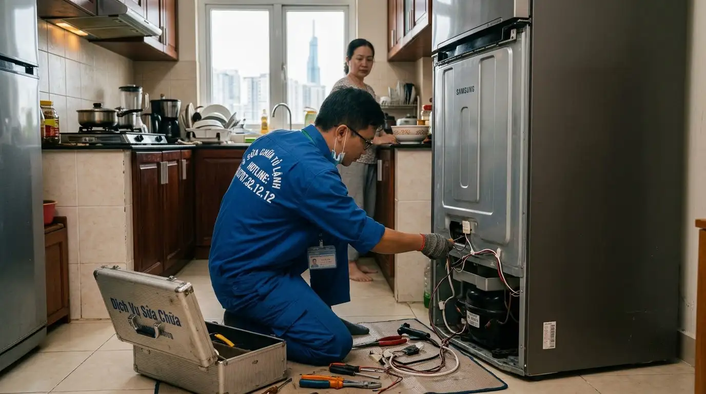Sửa tủ lạnh quận Bình Thạnh giá rẻ uy tín tận nhà