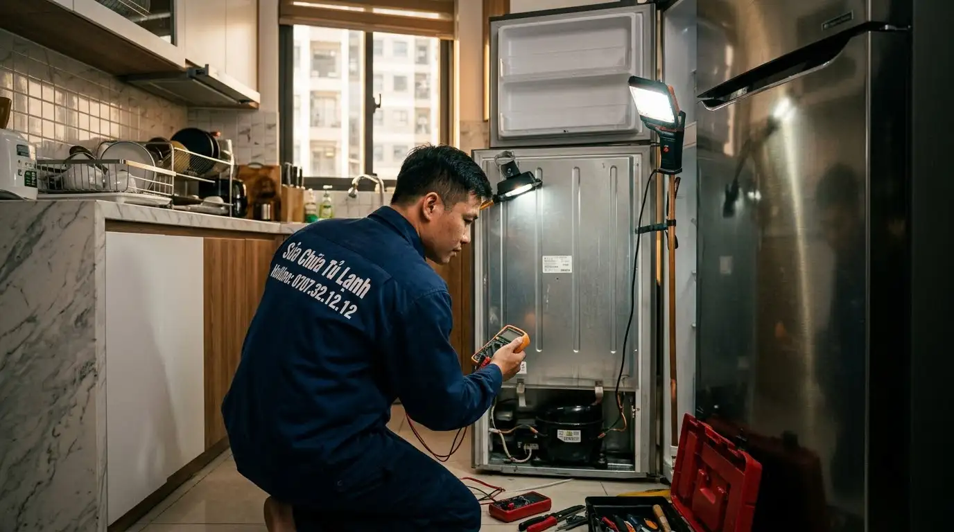 Sửa tủ lạnh tại nhà quận Gò Vấp uy tín