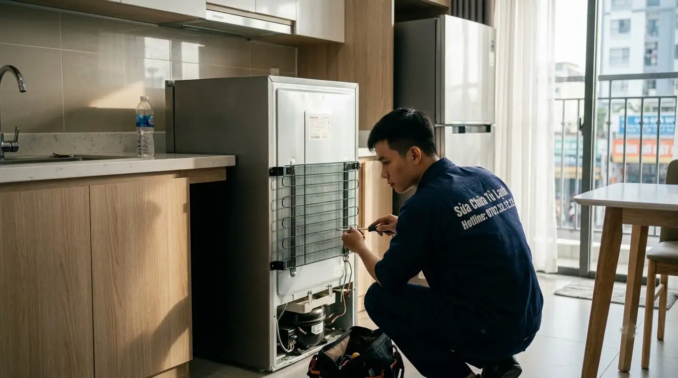 Sửa tủ lạnh quận Tân Phú giá rẻ chuyên nghiệp