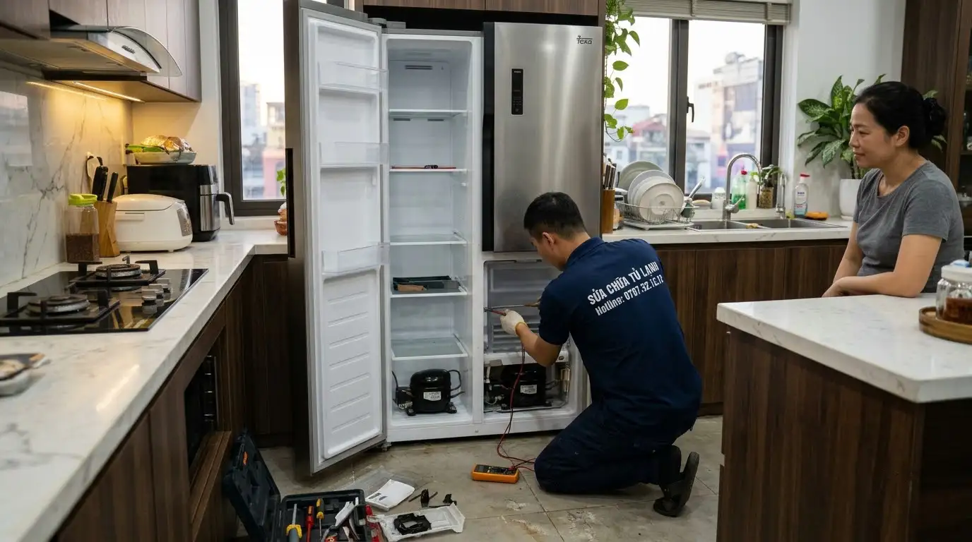 Linh kiện tủ lạnh Teka chính hãng bảo hành dài hạn