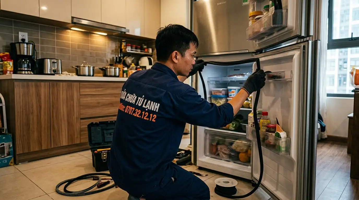 thay ron tủ lạnh giá rẻ uy tín tại tphcm