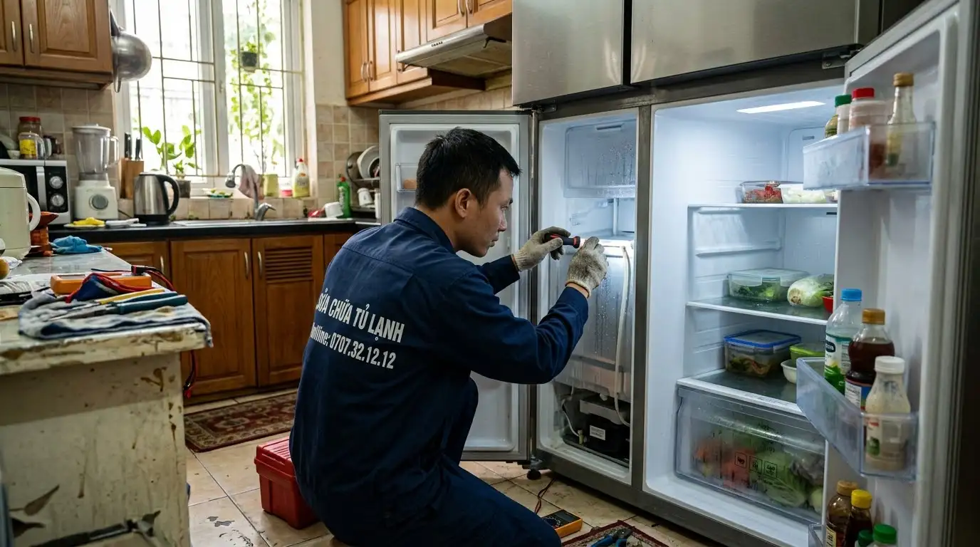 tủ lạnh bị đọng nước ngăn mát giá rẻ