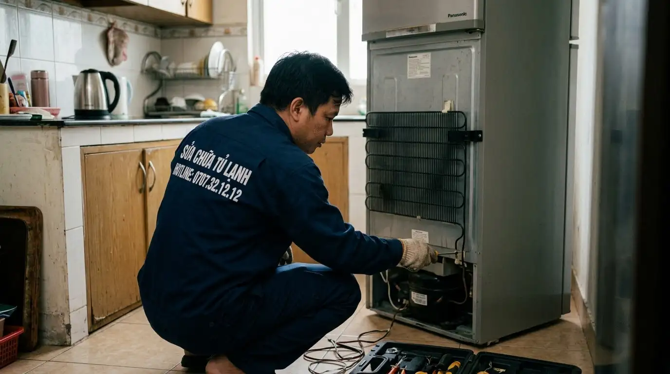 Kiểm tra nguyên nhân tủ lạnh bị kêu tại nhà
