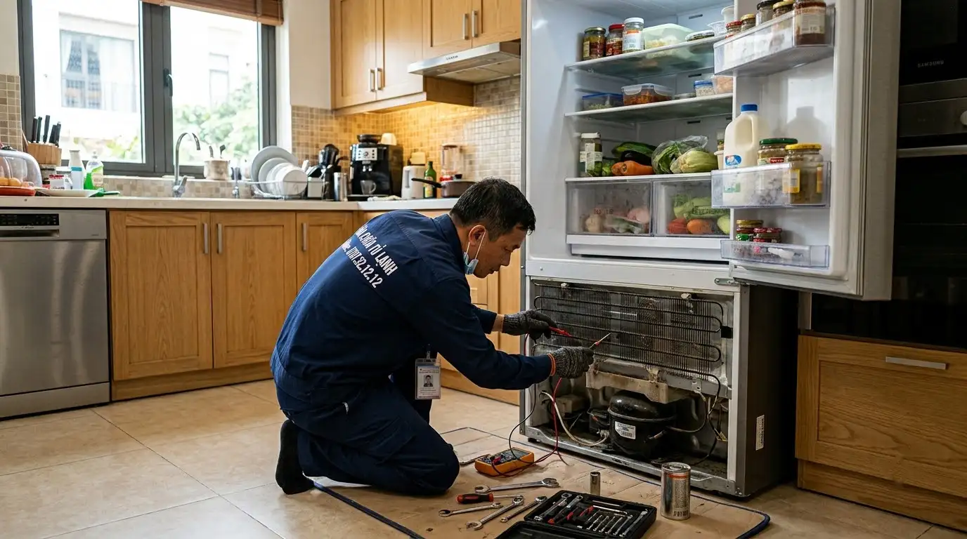 tủ lạnh có mùi hôi nguyên nhân do đâu