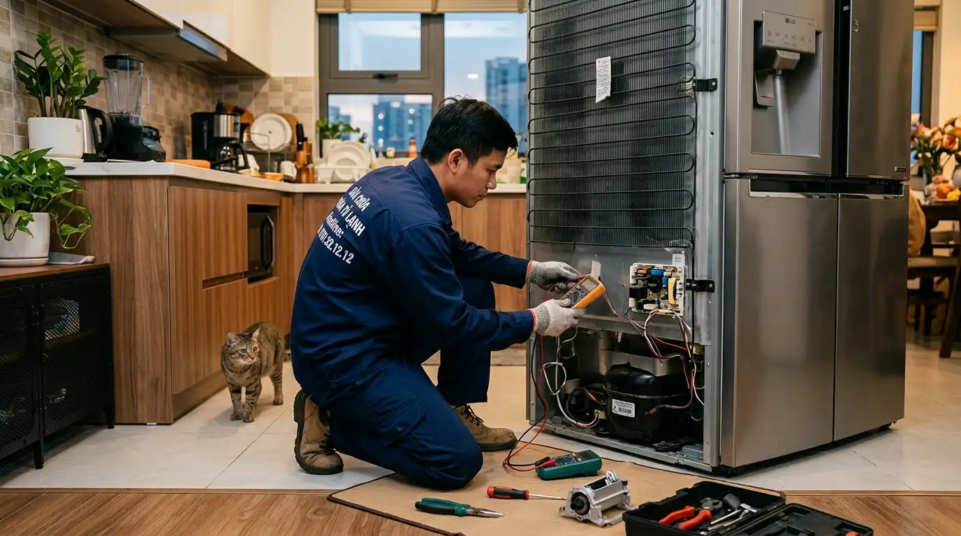 Khám nghiệm nguyên nhân tủ lạnh không chạy tại nhà