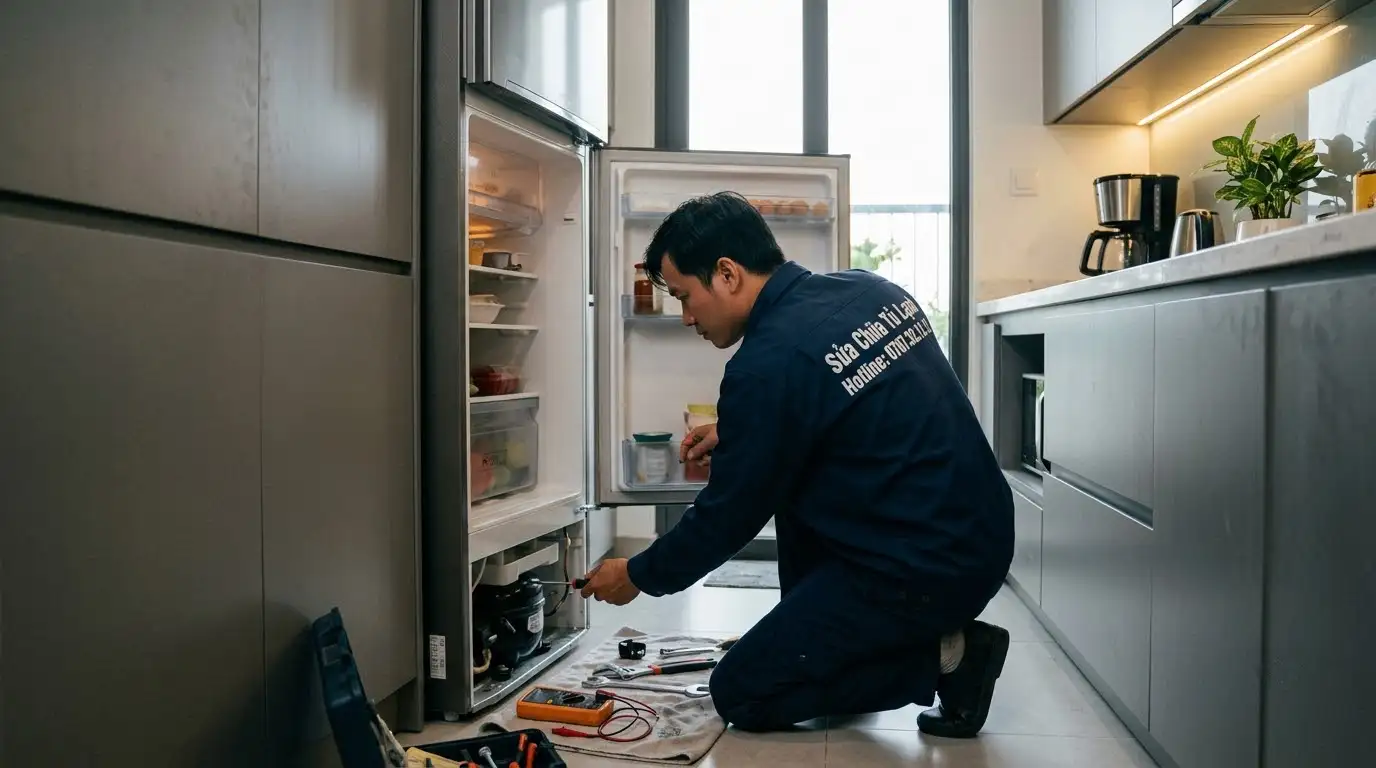 tủ lạnh không kêu do máy nén dừng hoạt động