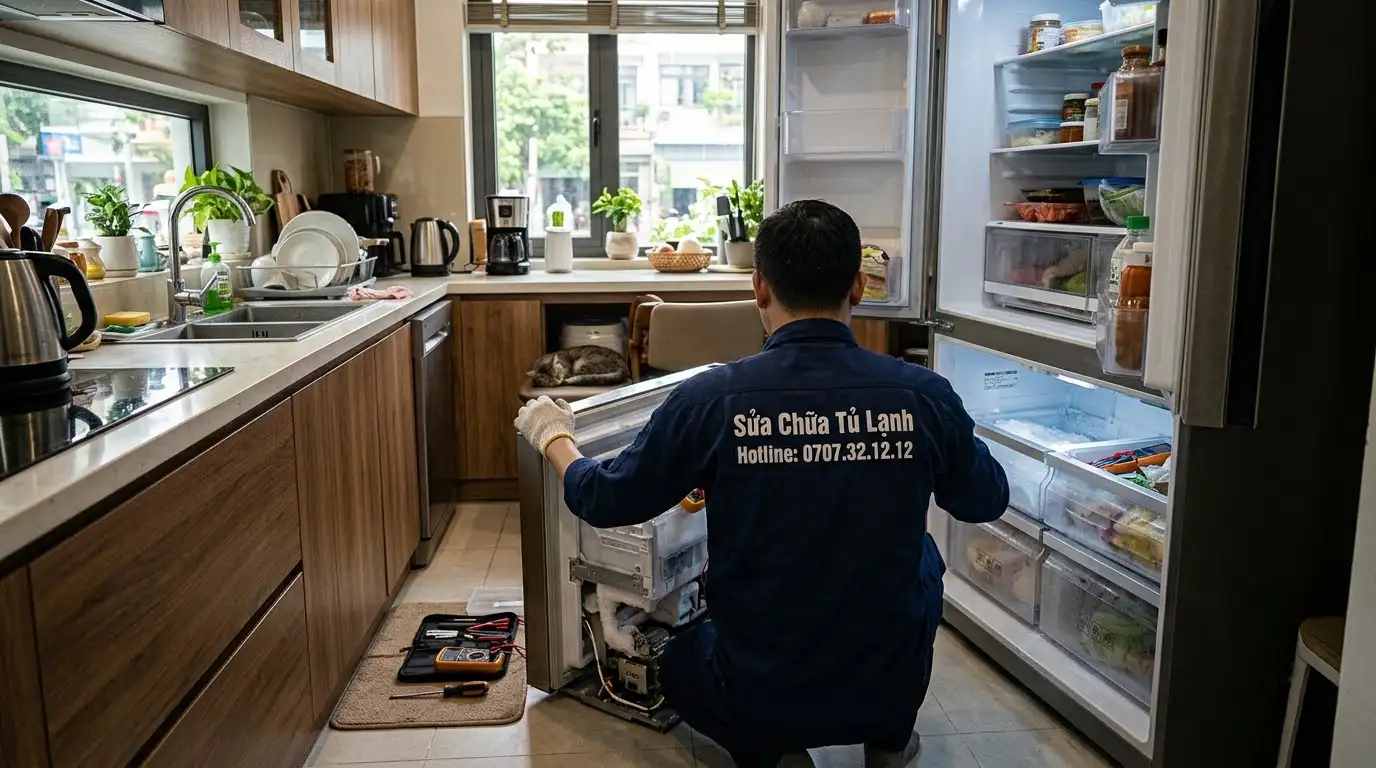 Quy trình kiểm tra khay đá khi tủ lạnh không làm đá tự động