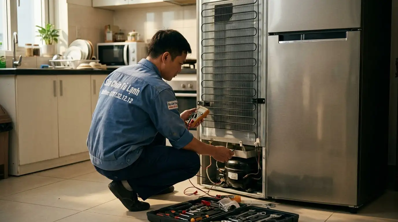 bảng giá sửa chữa tủ lạnh mất lạnh hoàn toàn